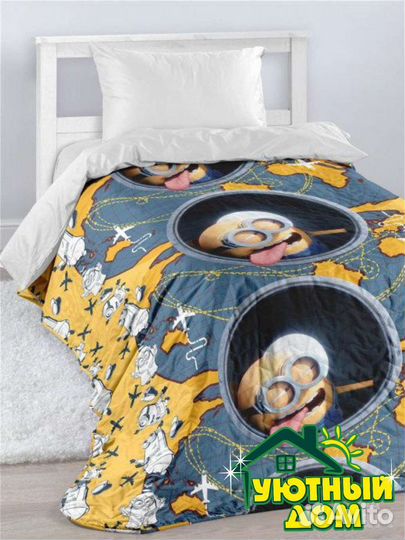 Плед Кролик/Так же покрывала и чехлы