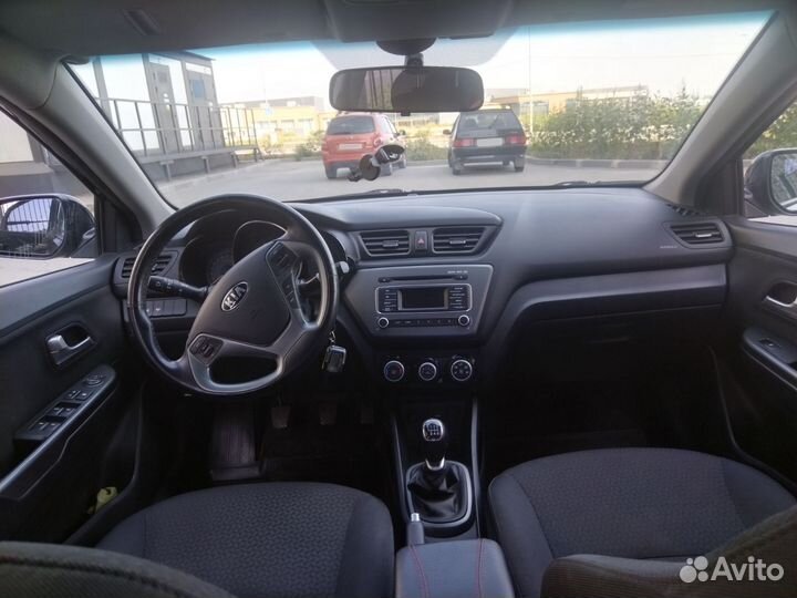 Kia Rio 1.6 МТ, 2015, 108 000 км