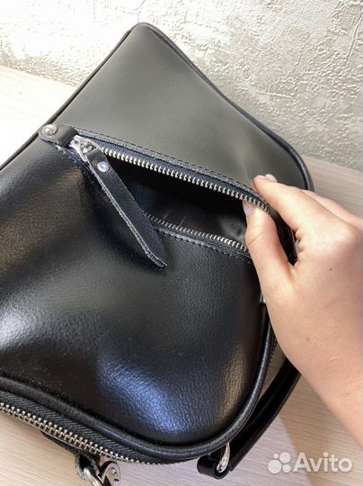 Кожаная женская сумка