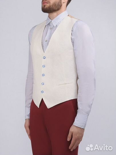 Льняной жилет Tagliatore