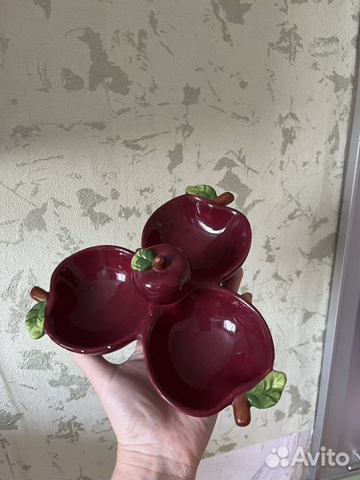 Менажница керамическая стеклянная