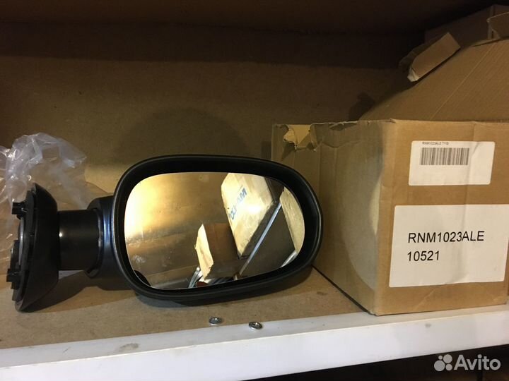 Зеркало левое мех. регулировка renault logan 2004