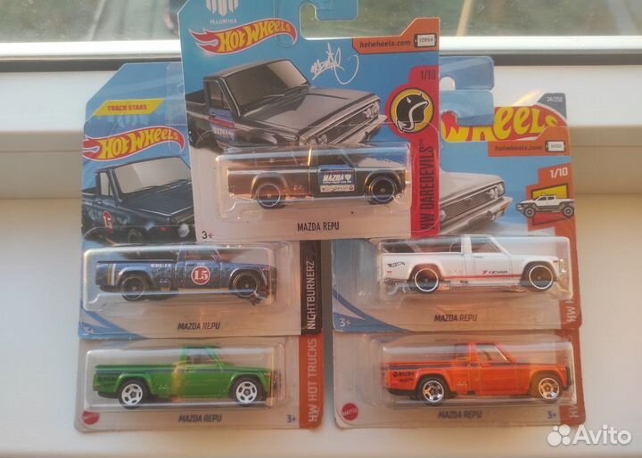 Hot Wheels подборка JDM Mazda