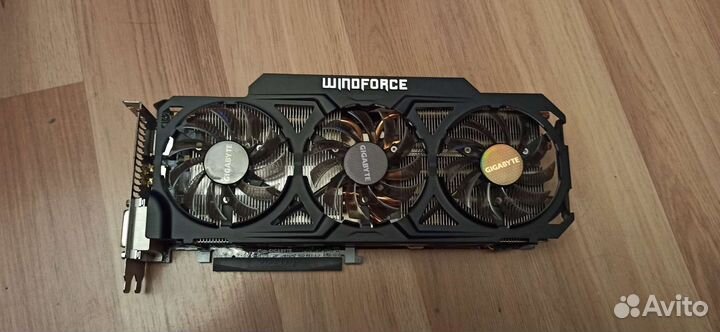 Видеокарта gigabyte GeForce GTX 780 Ti 3gb
