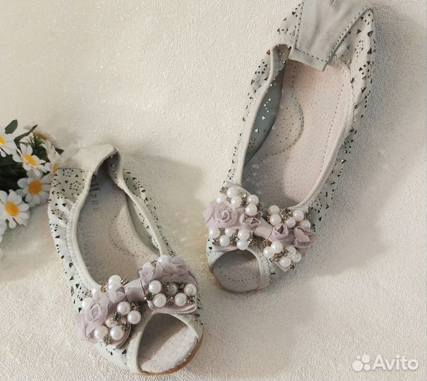 Балетки детские, размер 33 /Летние сандали