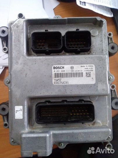 Блок управления ямз-650,536,534 bosch 0281 020 111