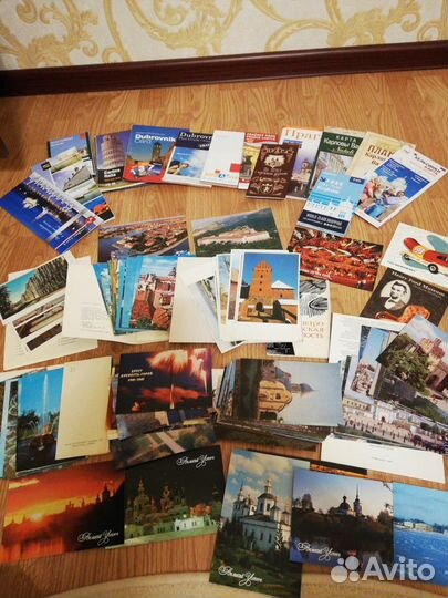 Наборы открыток и карты городов