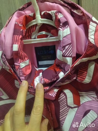 Куртка демисезонная для девочки 140 lassie