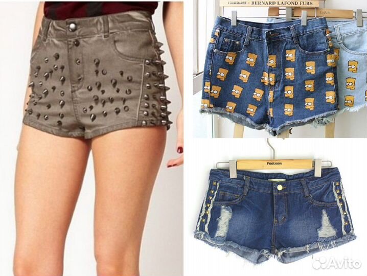 Джинсовые шорты новые 44 46 48