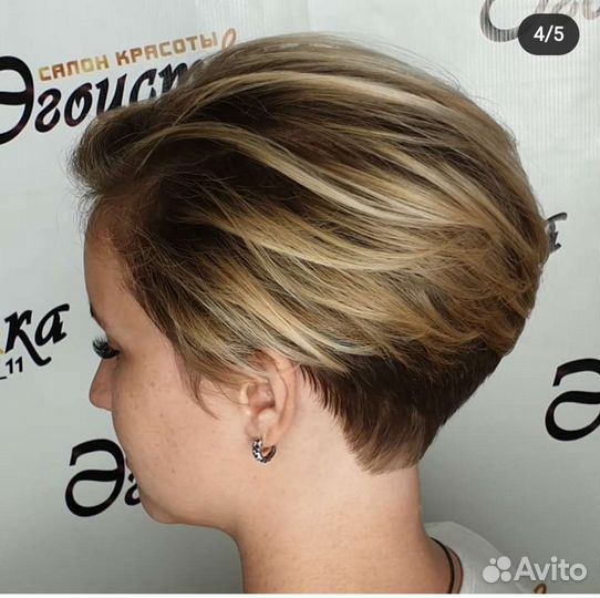 Сложное окрашивание, стрижки