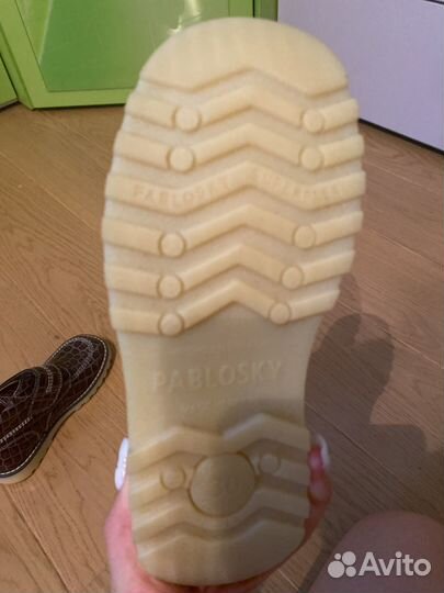 Ботинки для девочки осенние