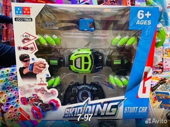 Машинка перевертыш управления жестами