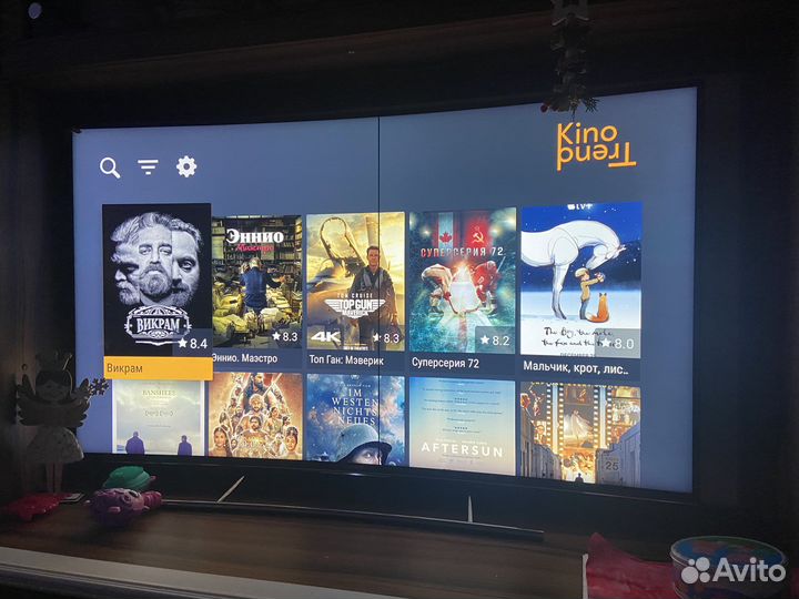 3D 4K Sony 55s8505c Android Изогнутый