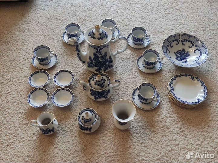 Сервиз фарфоровый Коростень