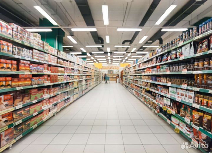 Сборщик продуктов в гипермаркете