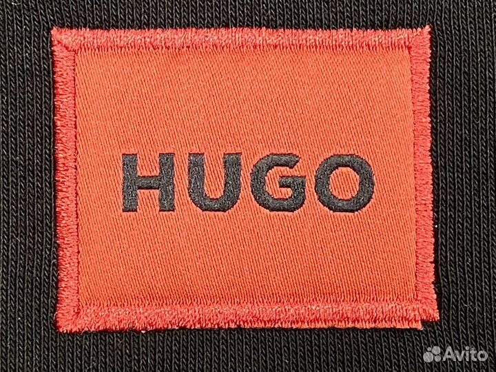 Кофта на молнии Hugo Boss, Black Red Logo