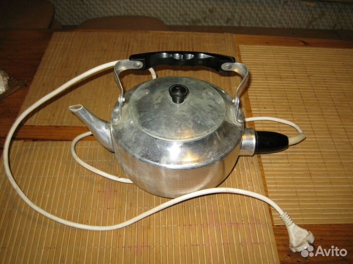 Самовар,Чайник электрический алюминиевый