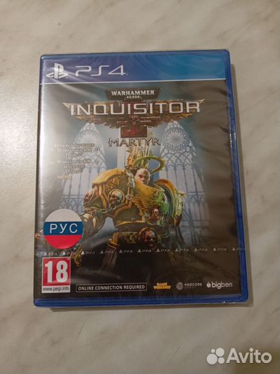 Новый Warhammer 40.000: Inquisitor Martyr PS4