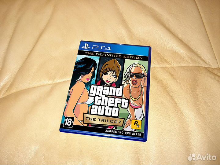 GTA The Trilogy Definitive - Игра для PS4 18+