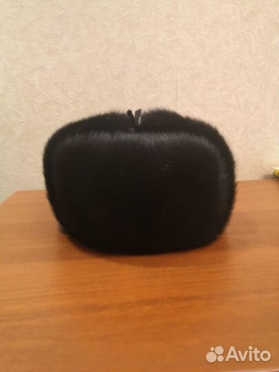 Шапка из меха норки мужская