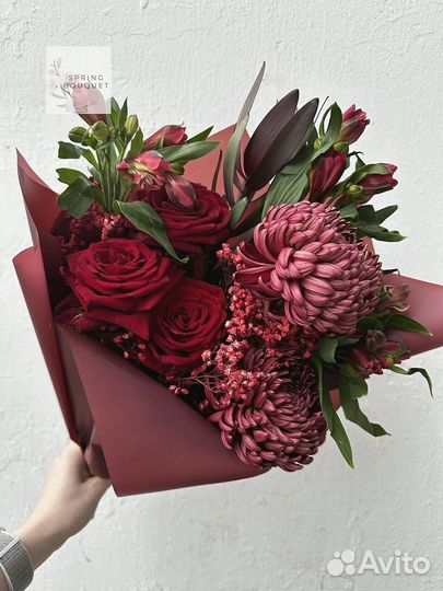 Букет роз 25 штук