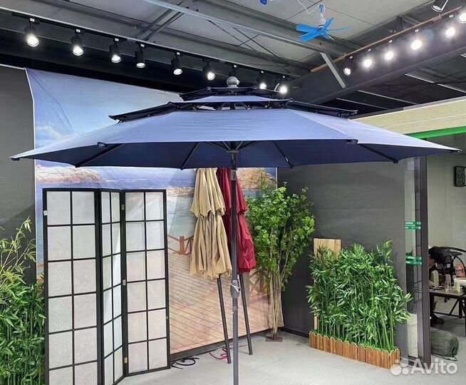 Зонт пляжный садовый для торговли кафе дачи