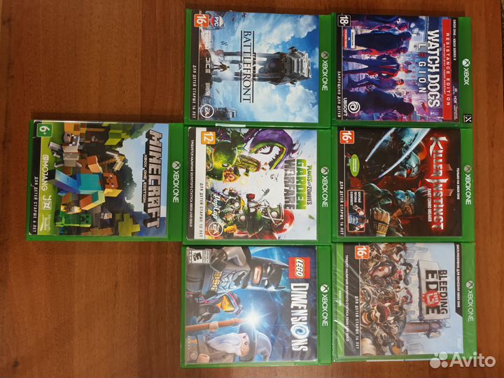 Игровые диски на xbox one