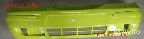 Бампер передний Ваз 2110-М (Купе) Ярко-Жёлтый