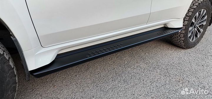 Пороги риф силовые Mitsubishi Pajero Sport 2021+