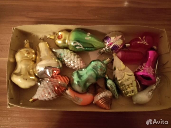 Новогодние игрушки СССР советские