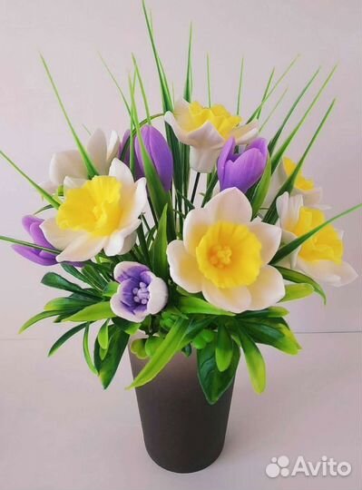 Букет к 1 сентября из мыла