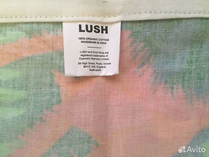 Lush, платок упаковочный, новый