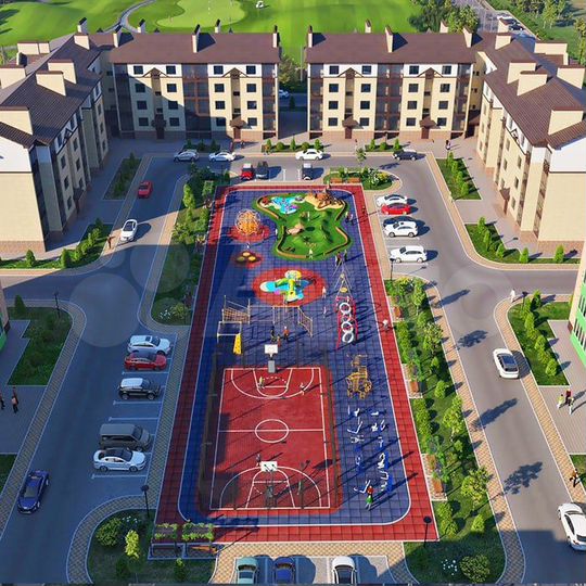 2-к. квартира, 61,4 м², 3/4 эт.