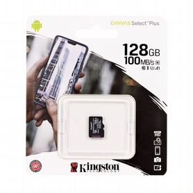 Карта памяти microsdxc 128Gb Kingston Class10