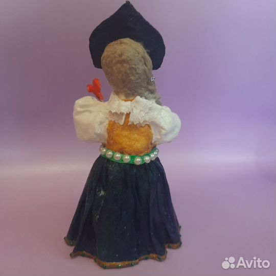 Ватные елочные игрушки