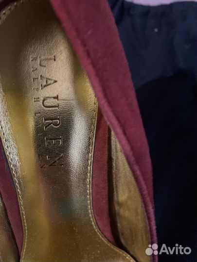 Туфли.Оригинал.Новые.Ralph Lauren 37.5-38p