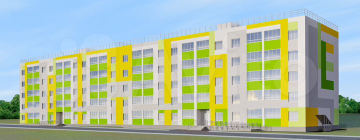 2-к. квартира, 48,2 м², 2/5 эт.