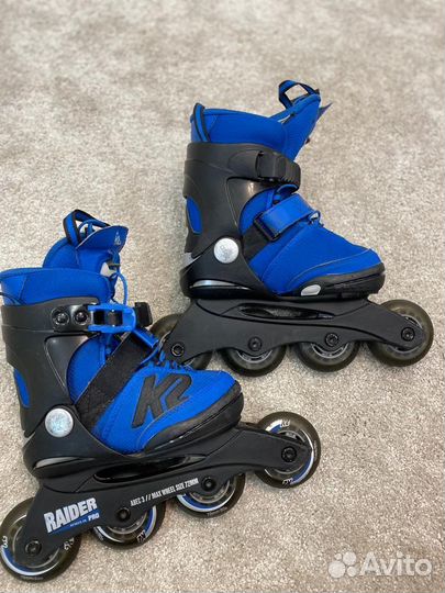 Роликовые коньки детские раздвижные