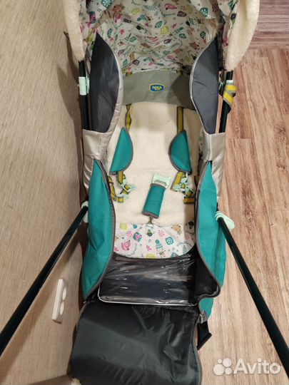 Санки коляска nika