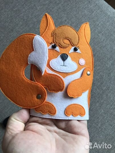 Игрушки из фетра