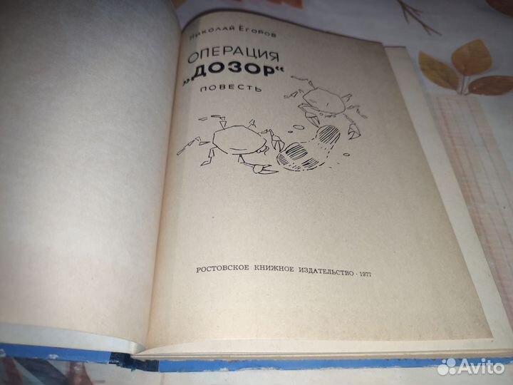 Н. Егоров. Операция Дозор. 1977 год