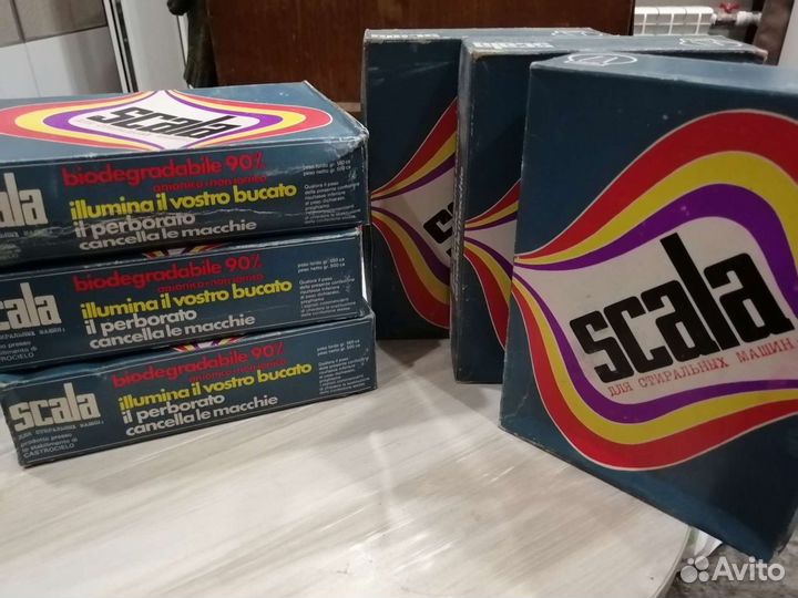 Винтаж. Мыло. Стиральный порошок. Италия