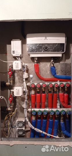 Монтаж Neptun,Gidrolock системы защиты от протечек