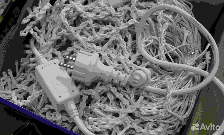 Гирлянда бахрома 25м