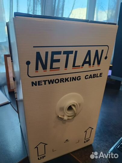 Витая пара Netlan ec-uu004-5e-pvc-gy, медь, бухтам