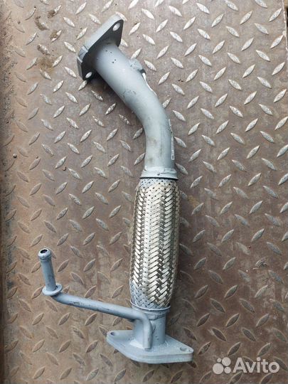 Гофра глушителя hyundai solaris