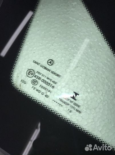 Боковые стекла Мерседес Вито 447 W447 2016 год