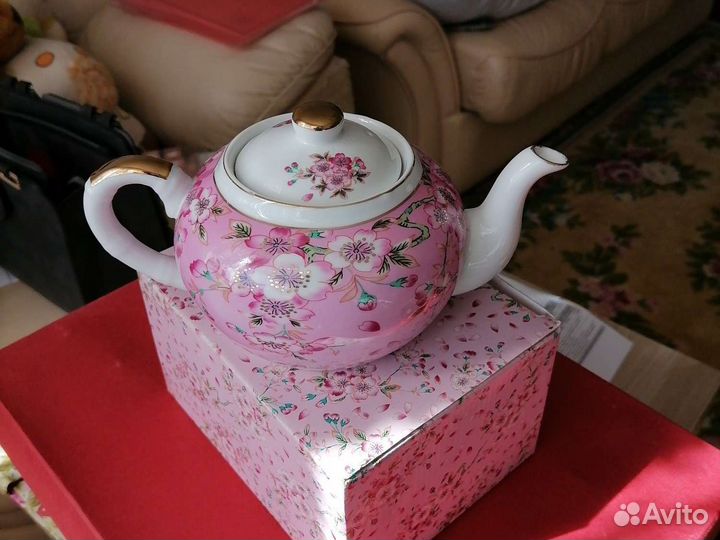 Чайник заварочный новый фарфор