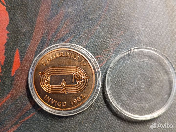 Швеция 15 крон 1982 год, спорт