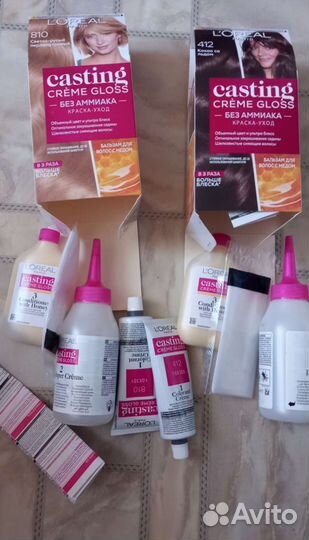 Краска для волос Лореаль, Гарньер